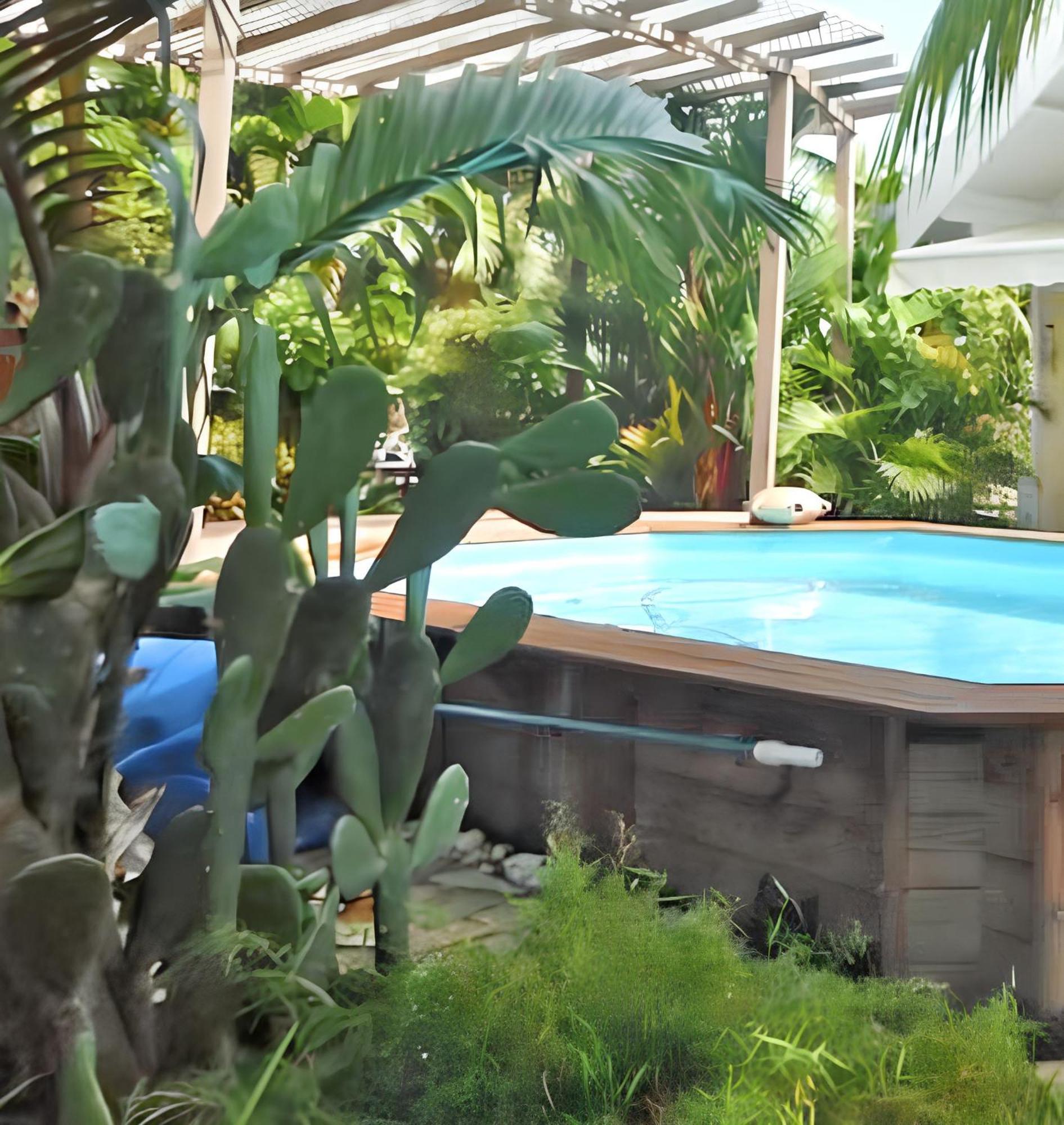 Chalet Confortable Au Vauclin Avec Piscine Privee Ле-Воклен Экстерьер фото